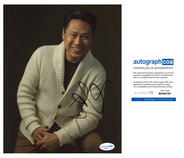 Jon Chu Wicked Signed Autograph 8x10 Photo ACOA