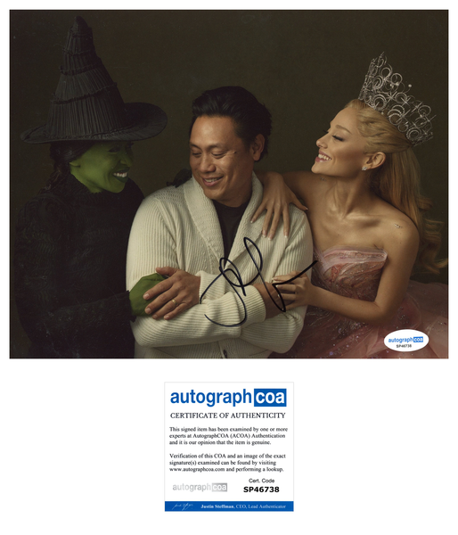 Jon Chu Wicked Signed Autograph 8x10 Photo ACOA
