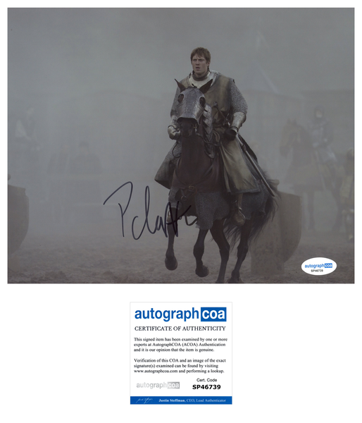 Peter Claffey Knight of Seven Kingdoms Signed Autograph 8x10 Photo ACOA