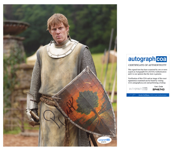 Peter Claffey Knight of Seven Kingdoms Signed Autograph 8x10 Photo ACOA