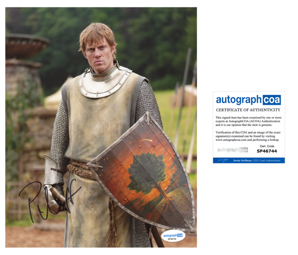 Peter Claffey Knight of Seven Kingdoms Signed Autograph 8x10 Photo ACOA