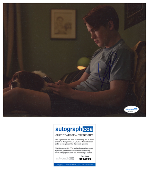 Kit Connor Heartstopper Signed Autograph 8x10 Photo ACOA