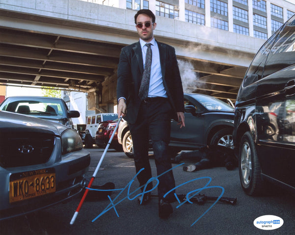 Charlie Cox Daredevil Signed Autograph 8x10 Photo ACOA