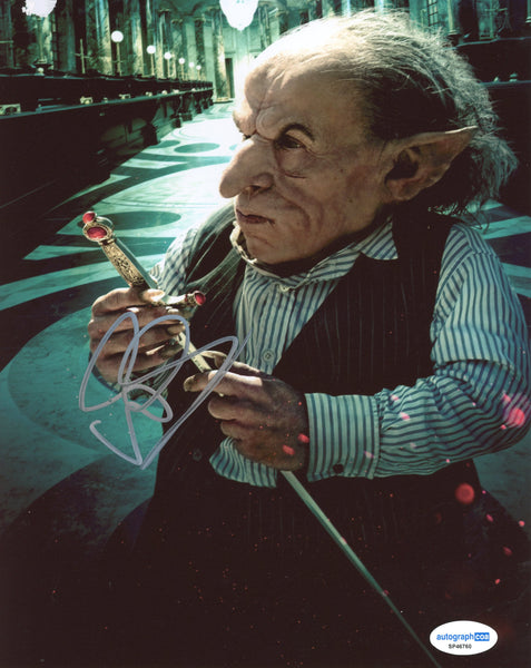 Warwick Davis Harry Potter Signed Autograph 8x10 Photo ACOA