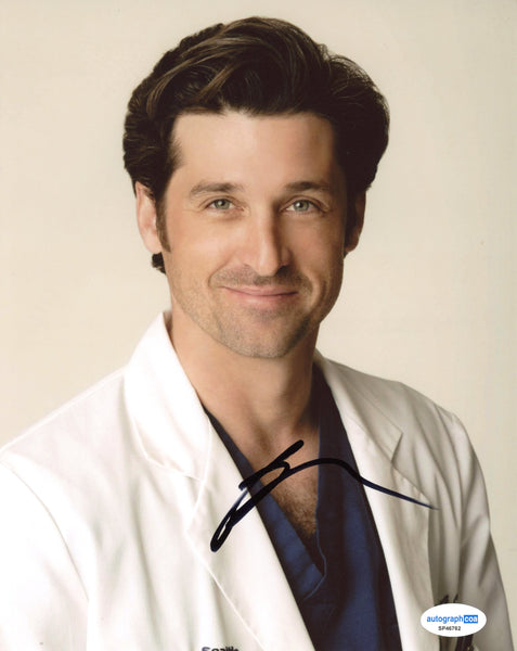 Patrick Dempsey Grey's Anatomy Signed Autograph 8x10 Photo ACOA