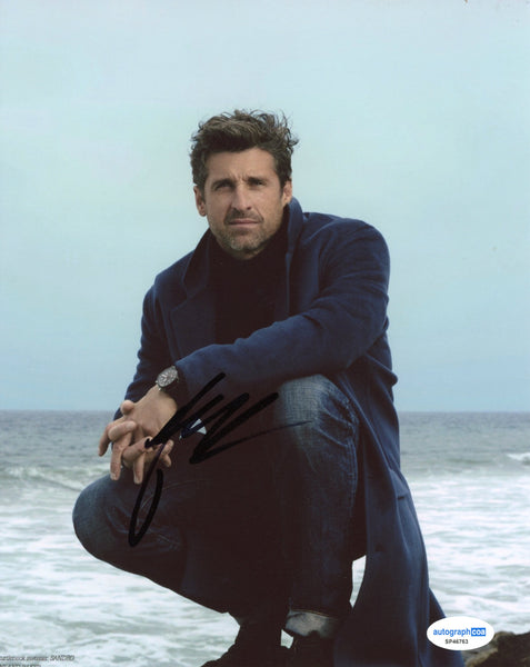Patrick Dempsey Grey's Anatomy Signed Autograph 8x10 Photo ACOA