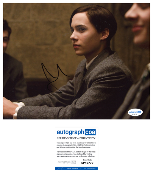 Frank Dillane Harry Potter Signed Autograph 8x10 Photo ACOA