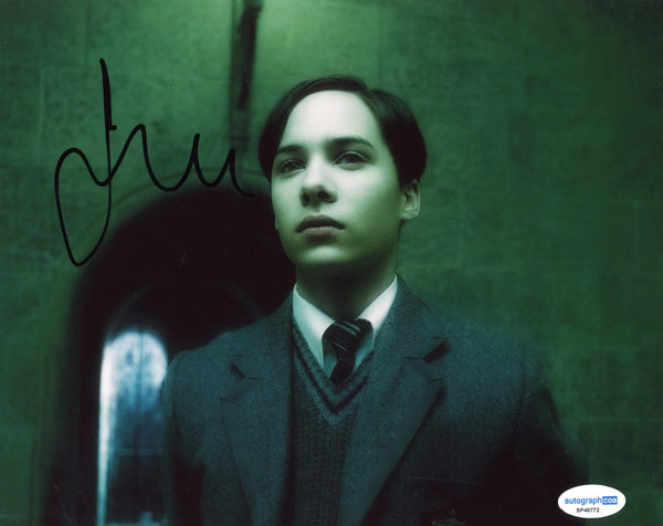 Frank Dillane Harry Potter Signed Autograph 8x10 Photo ACOA