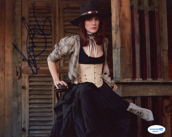 Michelle Dockery Sexy Signed Autograph 8x10 photo ACOA