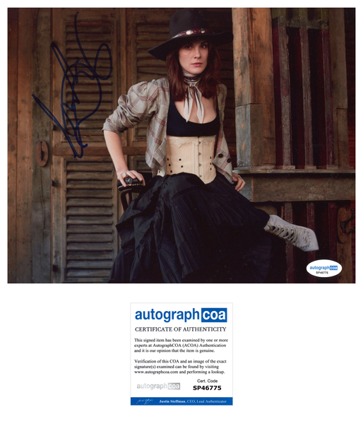 Michelle Dockery Sexy Signed Autograph 8x10 photo ACOA