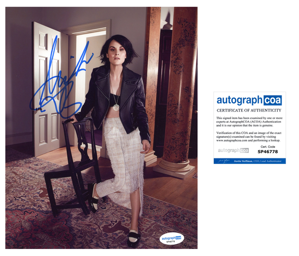 Michelle Dockery Sexy Signed Autograph 8x10 photo ACOA