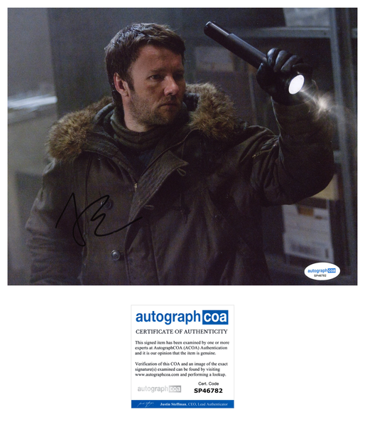 Joel Edgerton The Thing Signed Autograph 8x10 Photo ACOA
