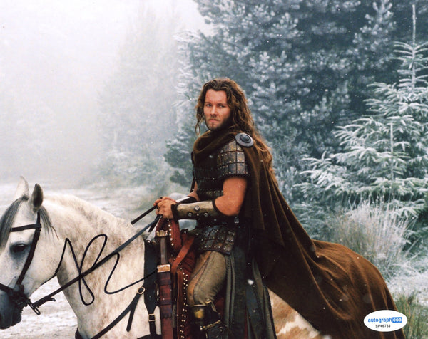 Joel Edgerton King Arthur Signed Autograph 8x10 Photo ACOA