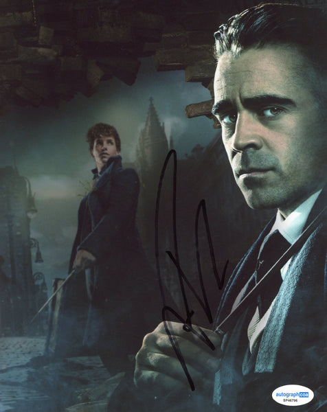 Colin Farrell Fantastic Beasts Signed Autograph 8x10 Photo ACOA
