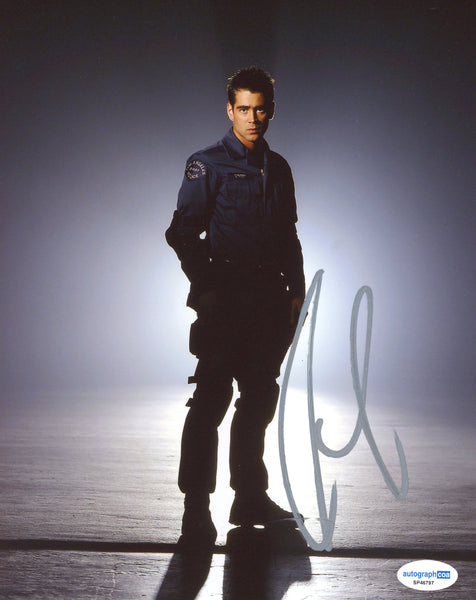 Colin Farrell SWAT Signed Autograph 8x10 Photo ACOA