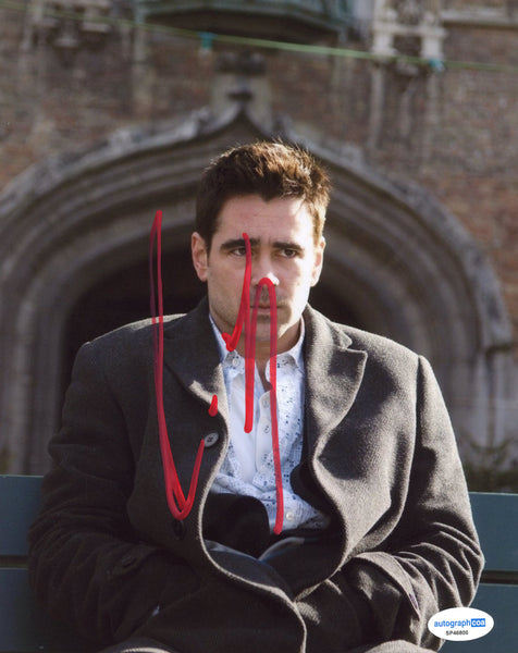 Colin Farrell In Bruges Signed Autograph 8x10 Photo ACOA