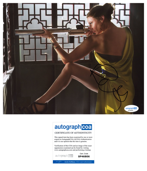 Rebecca Ferguson Mission Impossible Signed Autograph 8x10 Photo ACOA