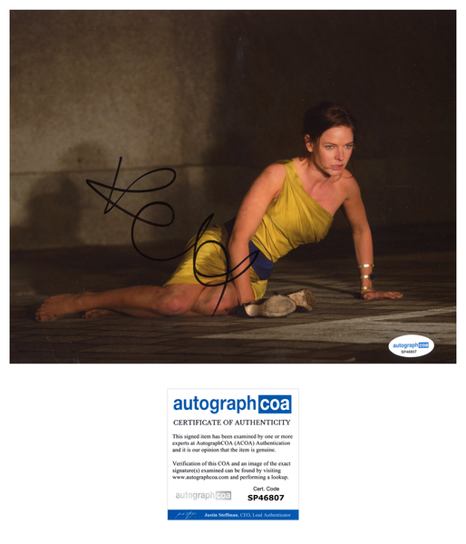 Rebecca Ferguson Mission Impossible Signed Autograph 8x10 Photo ACOA