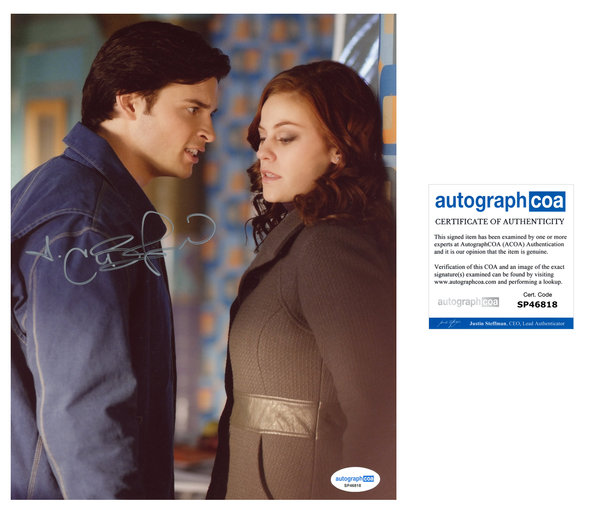 Cassidy Freeman Smallville Signed Autograph 8x10 Photo ACOA