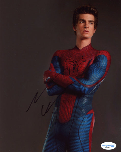 Andrew Garfield Spider-Man Signed Autograph 8x10 Photo ACOA