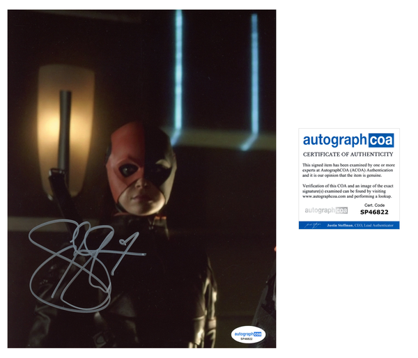 Summer Glau Arrow Signed Autograph 8x10 Photo ACOA