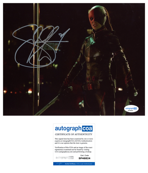 Summer Glau Arrow Signed Autograph 8x10 Photo ACOA