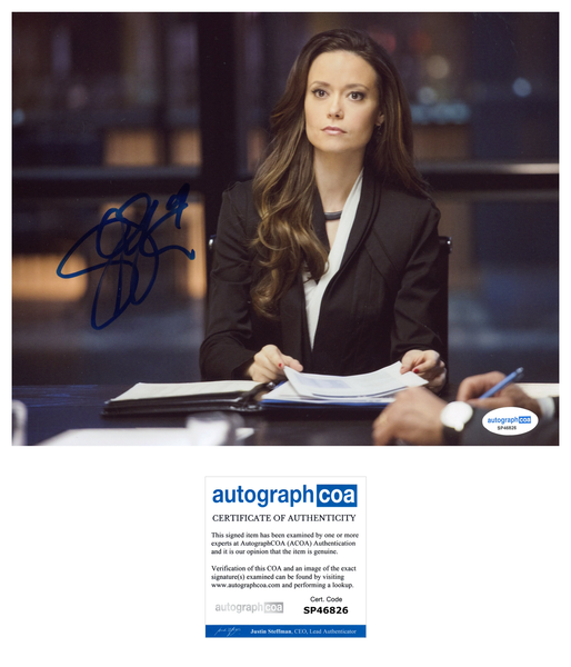 Summer Glau Arrow Signed Autograph 8x10 Photo ACOA
