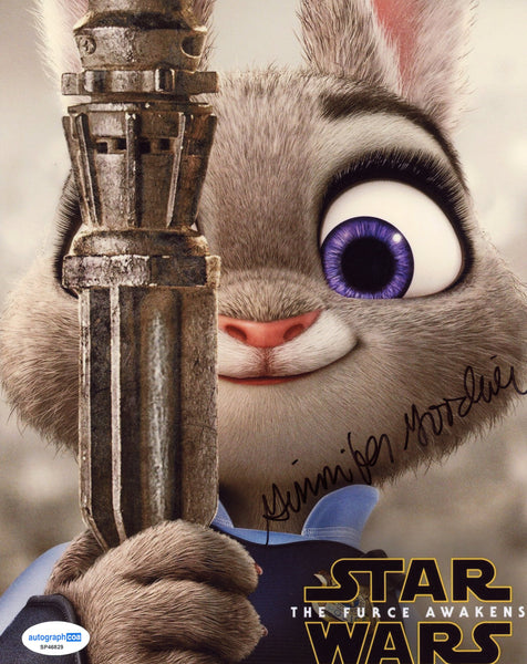 Ginnifer Goodwin Zootopia Signed Autograph 8x10 Photo ACOA
