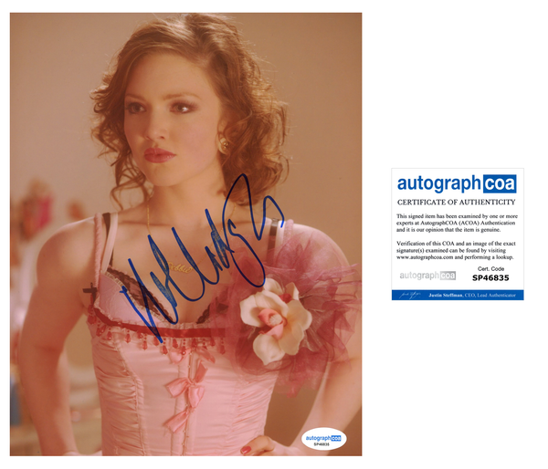 Holliday Grainger Sexy Signed Autograph 8x10 Photo ACOA