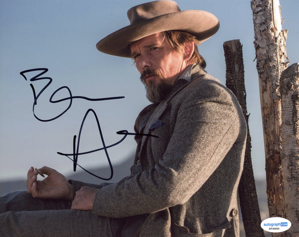 Ethan Hawke Magnificent Seven Signed Autograph 8x10 Photo ACOA