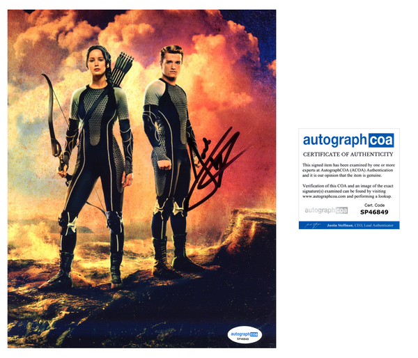 Josh Hutcherson Hunger Games Signed Autograph 8x10 Photo ACOA