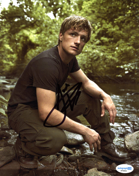 Josh Hutcherson Hunger Games Signed Autograph 8x10 Photo ACOA