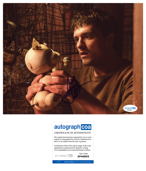 Josh Hutcherson Five Nights Signed Autograph 8x10 Photo ACOA