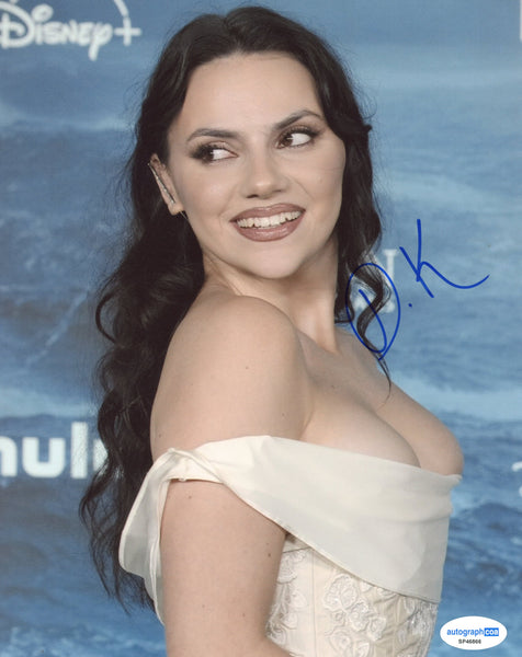 Dafne Keen Sexy Signed Autograph 8x10 Photo ACOA