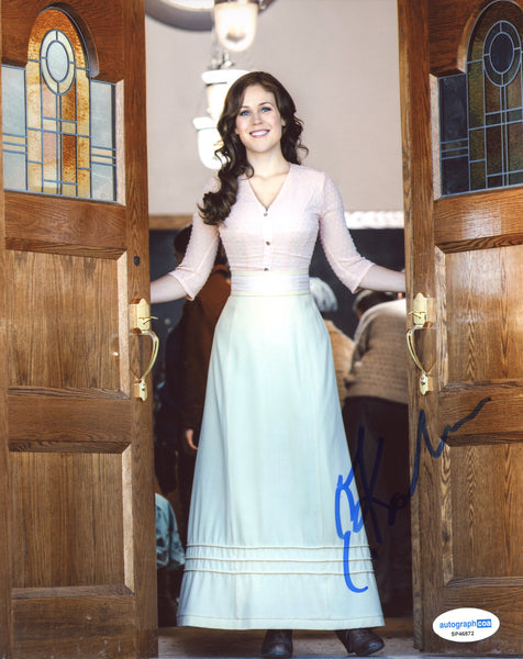 Erin Krakow When Calls the Heart Signed Autograph 8x10 Photo ACOA