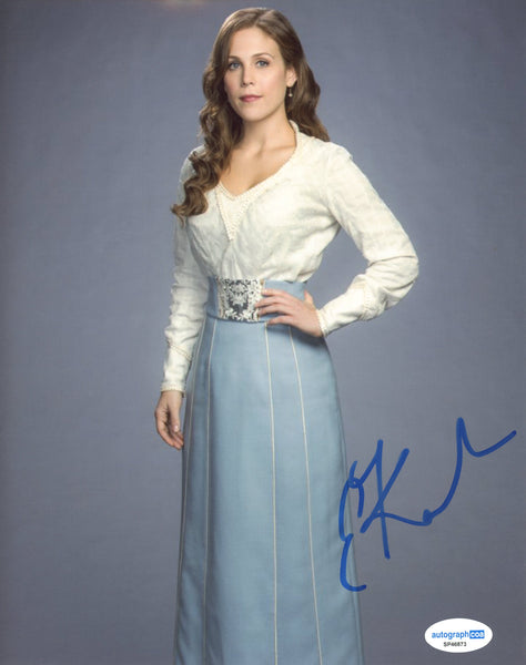 Erin Krakow When Calls the Heart Signed Autograph 8x10 Photo ACOA