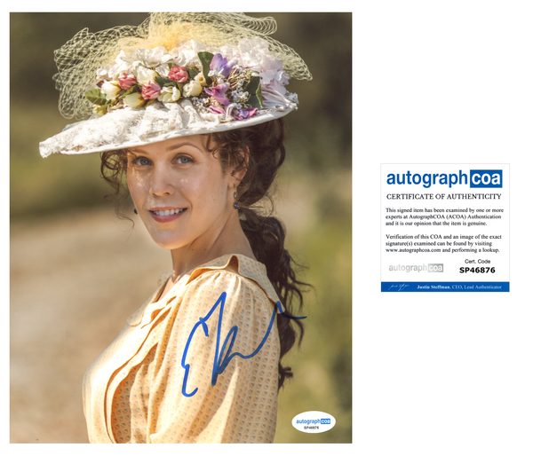 Erin Krakow When Calls the Heart Signed Autograph 8x10 Photo ACOA