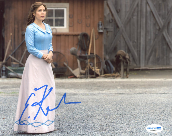 Erin Krakow When Calls the Heart Signed Autograph 8x10 Photo ACOA