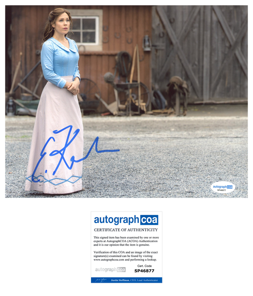 Erin Krakow When Calls the Heart Signed Autograph 8x10 Photo ACOA