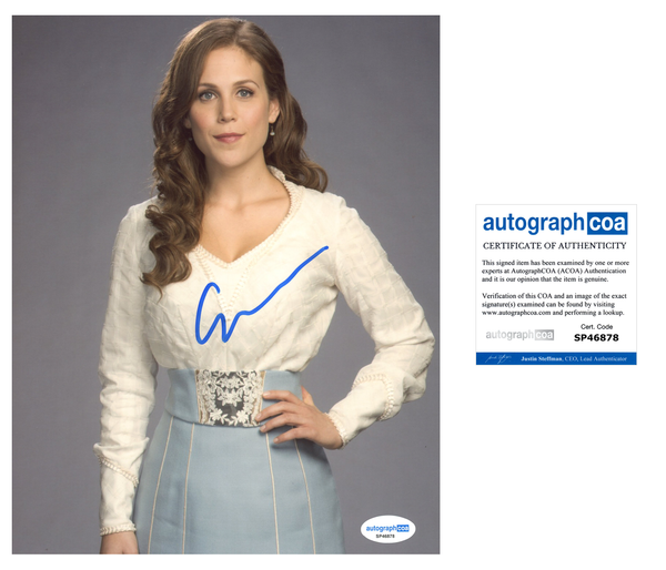 Erin Krakow When Calls the Heart Signed Autograph 8x10 Photo ACOA