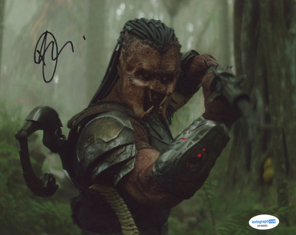Dimitrius Schuster-Koloamatangi Predator Signed Autograph 8x10 Photo ACOA