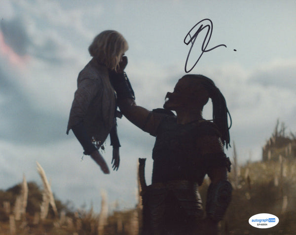 Dimitrius Schuster-Koloamatangi Predator Signed Autograph 8x10 Photo ACOA