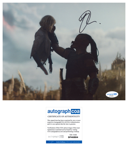 Dimitrius Schuster-Koloamatangi Predator Signed Autograph 8x10 Photo ACOA