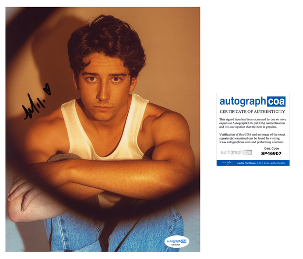 Milo Manheim Signed Autograph 8x10 Photo ACOA