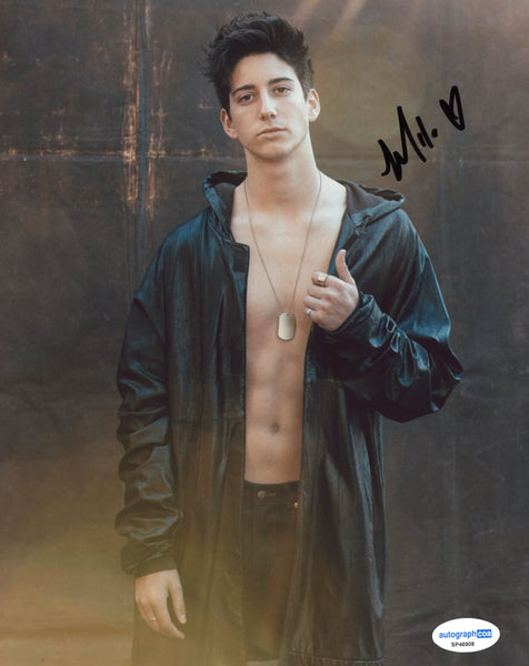 Milo Manheim Signed Autograph 8x10 Photo ACOA