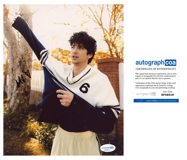 Milo Manheim  Signed Autograph 8x10 Photo ACOA