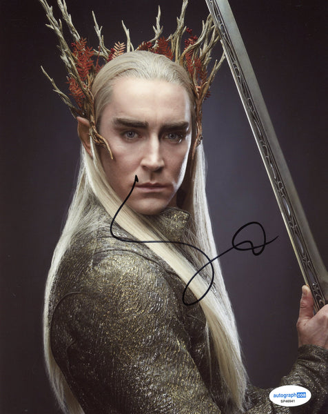 Lee Pace The Hobbit Signed Autograph 8x10 Photo ACOA