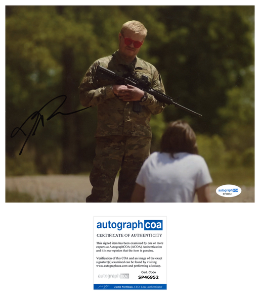 Jesse Plemons Civil War Signed Autograph 8x10 Photo ACOA