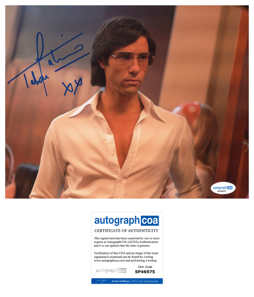 Tahar Rahim Serpent Signed Autograph 8x10 Photo ACOA