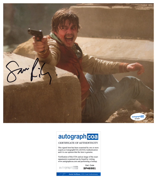Sam Riley Signed Autograph 8x10 Photo ACOA